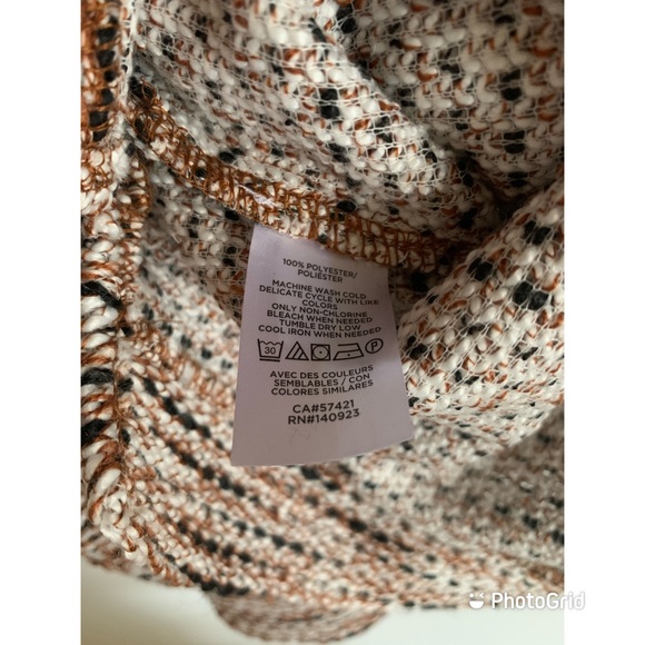 NWT LOFT Boucle Sweatshirt Sz L $54.50! - Picture 8 of 8